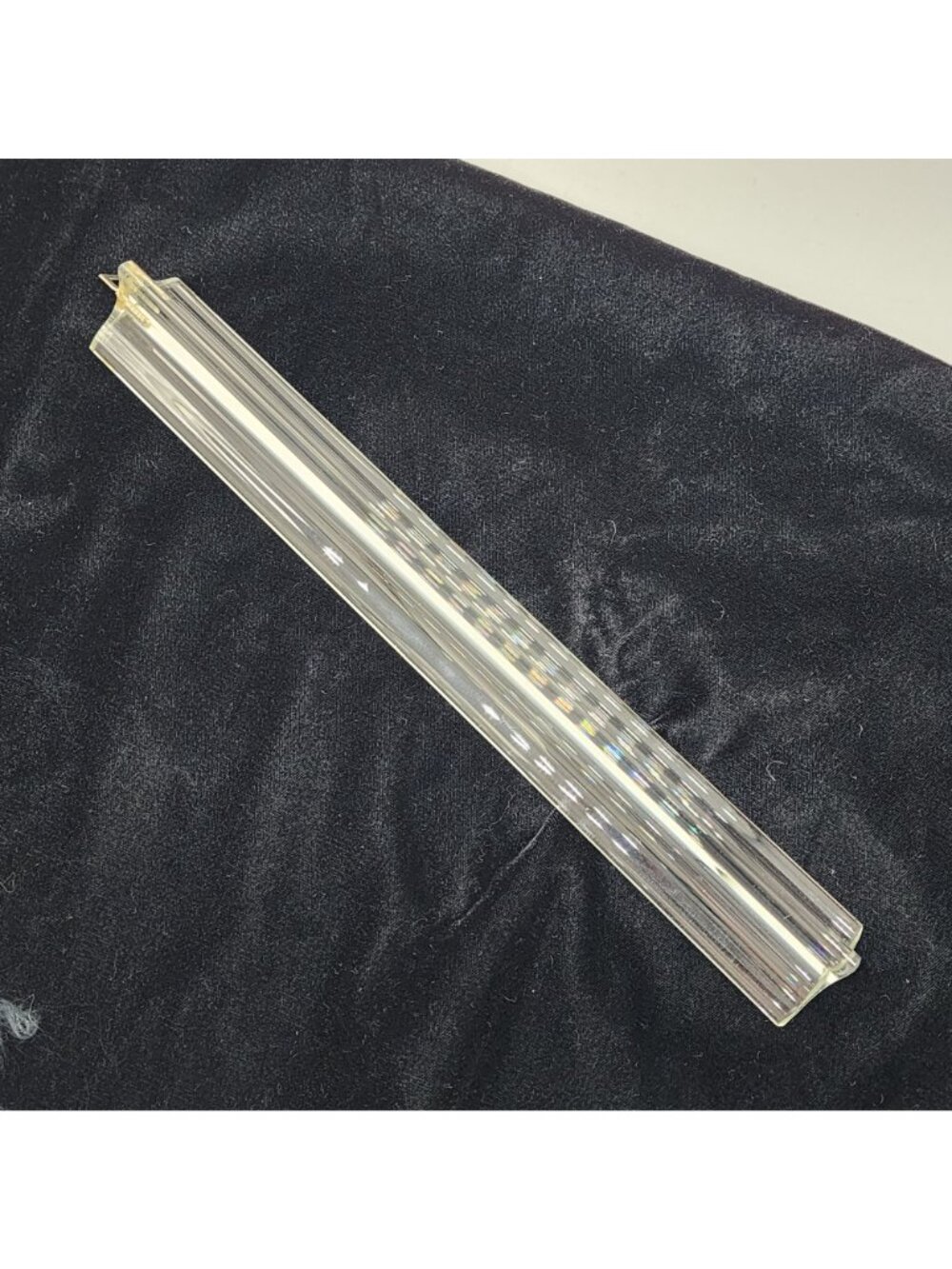 Murano Glass Tri Lobe Rod Spare Part for Venini Chandeliers, 11" Long - Picture 2 of 9